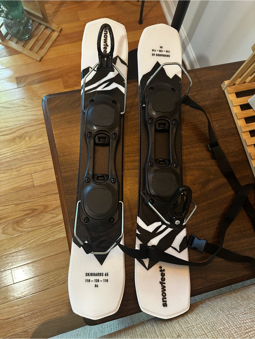 SNOWFEET* 65 CM | SKIBLADES | SKIBOARDS SNOWBLADES SHORT MINI SKIS